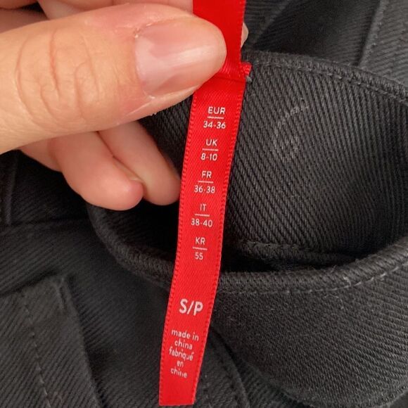 Spanx Faux Black Jean Leggings size Small - Picture 5 of 9